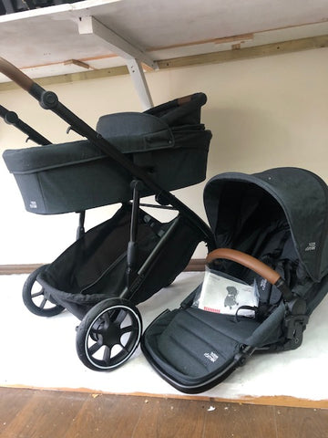 Britax Romer Strider M Stroller, Carrycot & Carseat Bundle (Ex-Display)