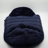 icandy Navy Twill footmuff