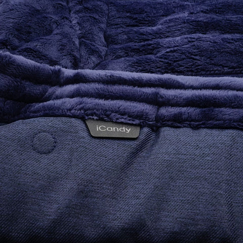 icandy Navy Twill footmuff