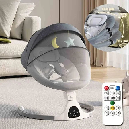 Bluetooth Electric Baby Swing Infant Music Cradle