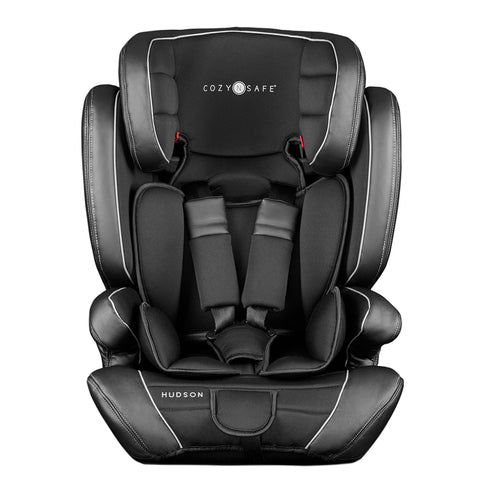 Cozy N Safe- Black Hudson Group 1/2/3 25kg Harness Car Seat