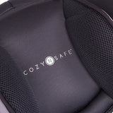 Cozy N Safe- Black/Grey Logan Group 1/2/3 Car Seat