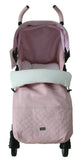 Massimo MKII Leatherette Stroller w/Changing Bag,Footmuff Raincover- Pink